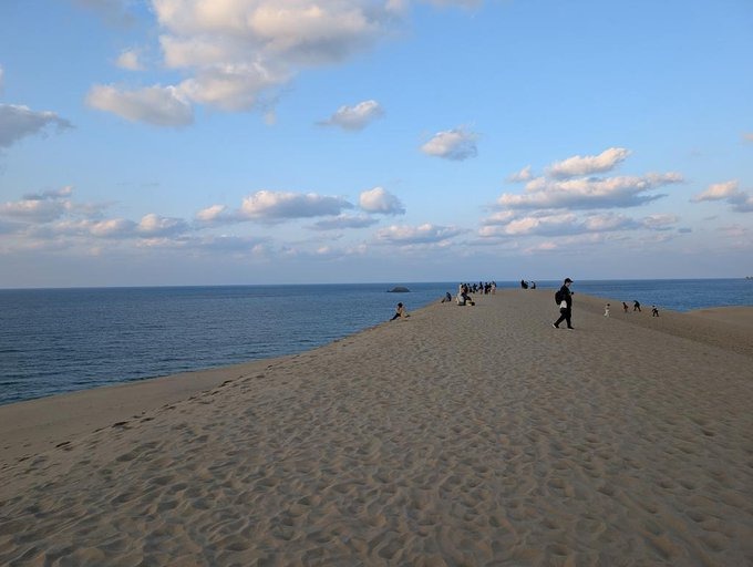 お休みの日に鳥取に行の画像