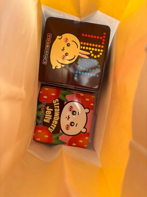 ちいかわのチロルチョの画像